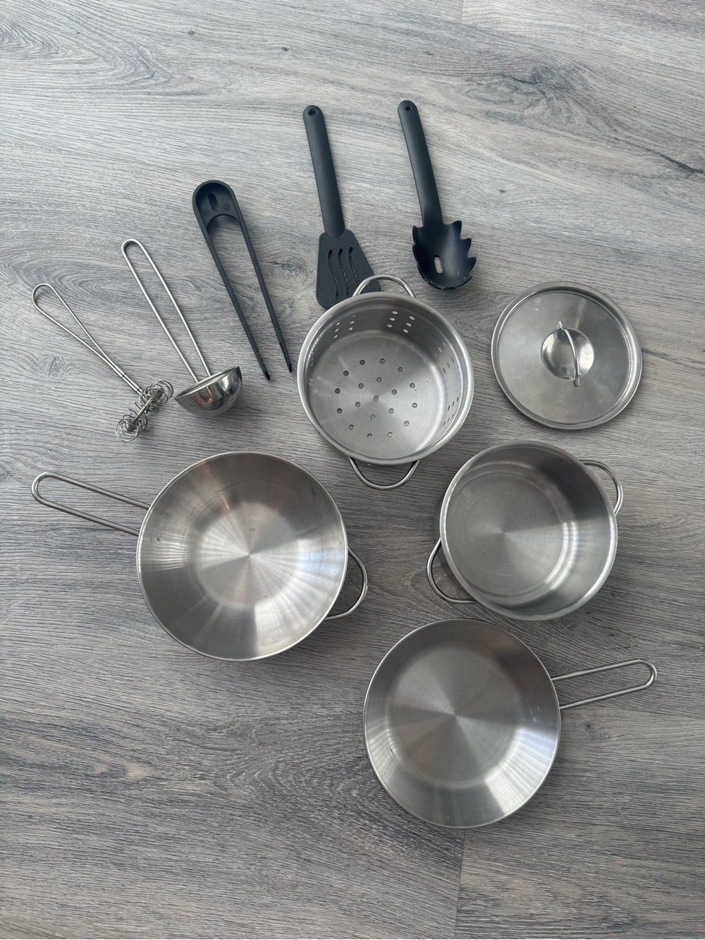 IKEA Cookeare and Utensil Toy Set